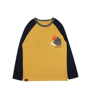 Polera Niño Mostaza