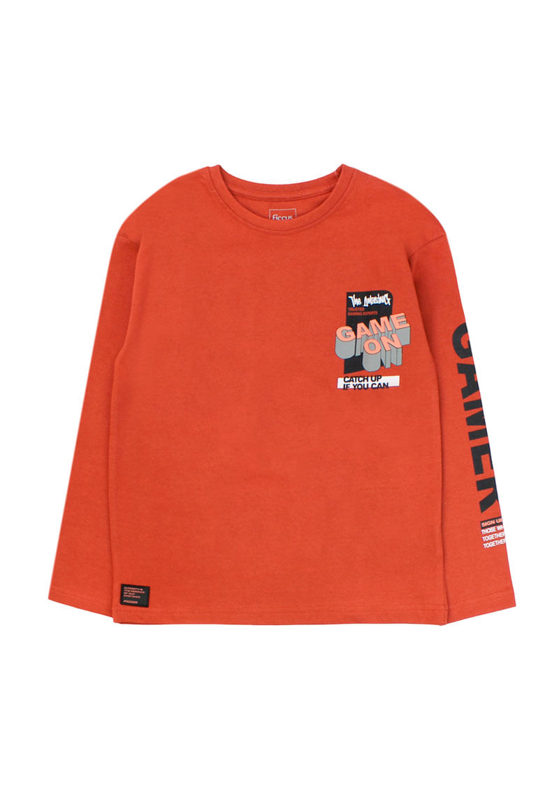 Polera Niño Naranjo