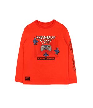 Polera Niño Naranjo