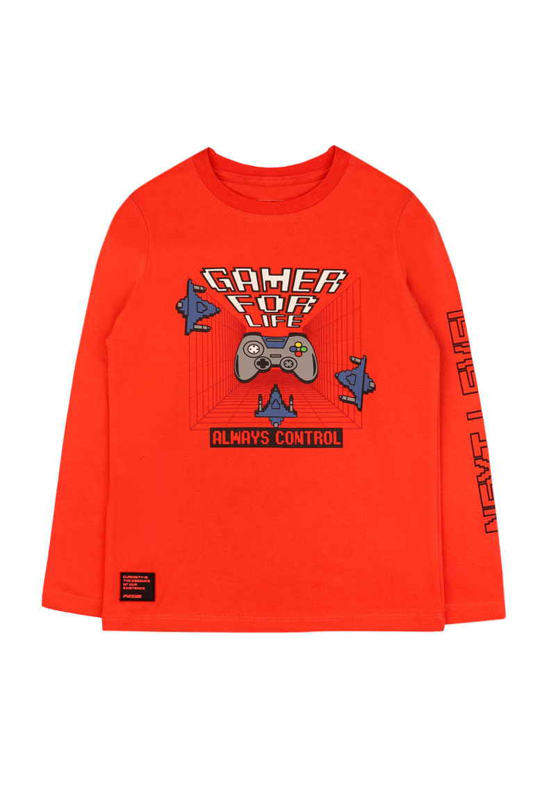 Polera Niño Naranjo