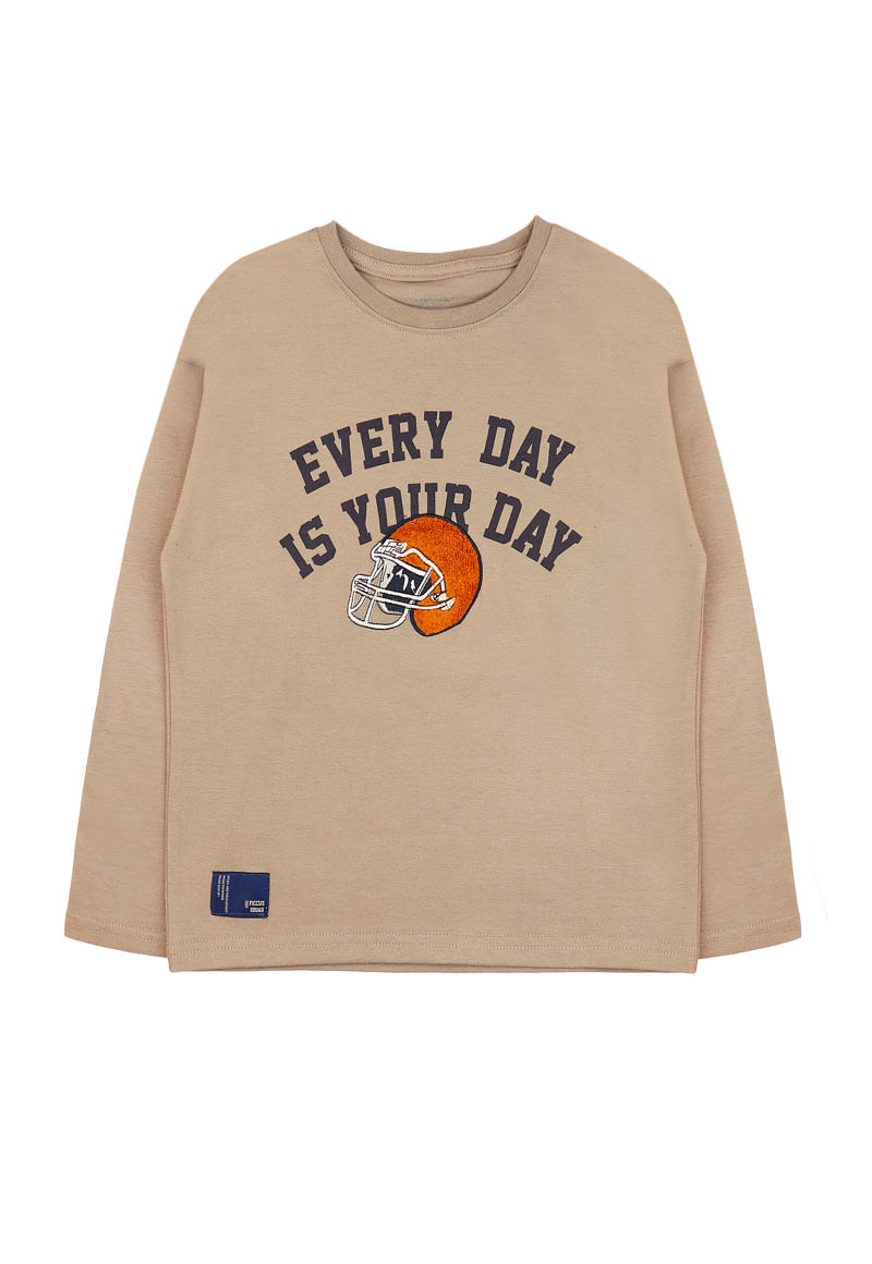 Polera Niño Gris