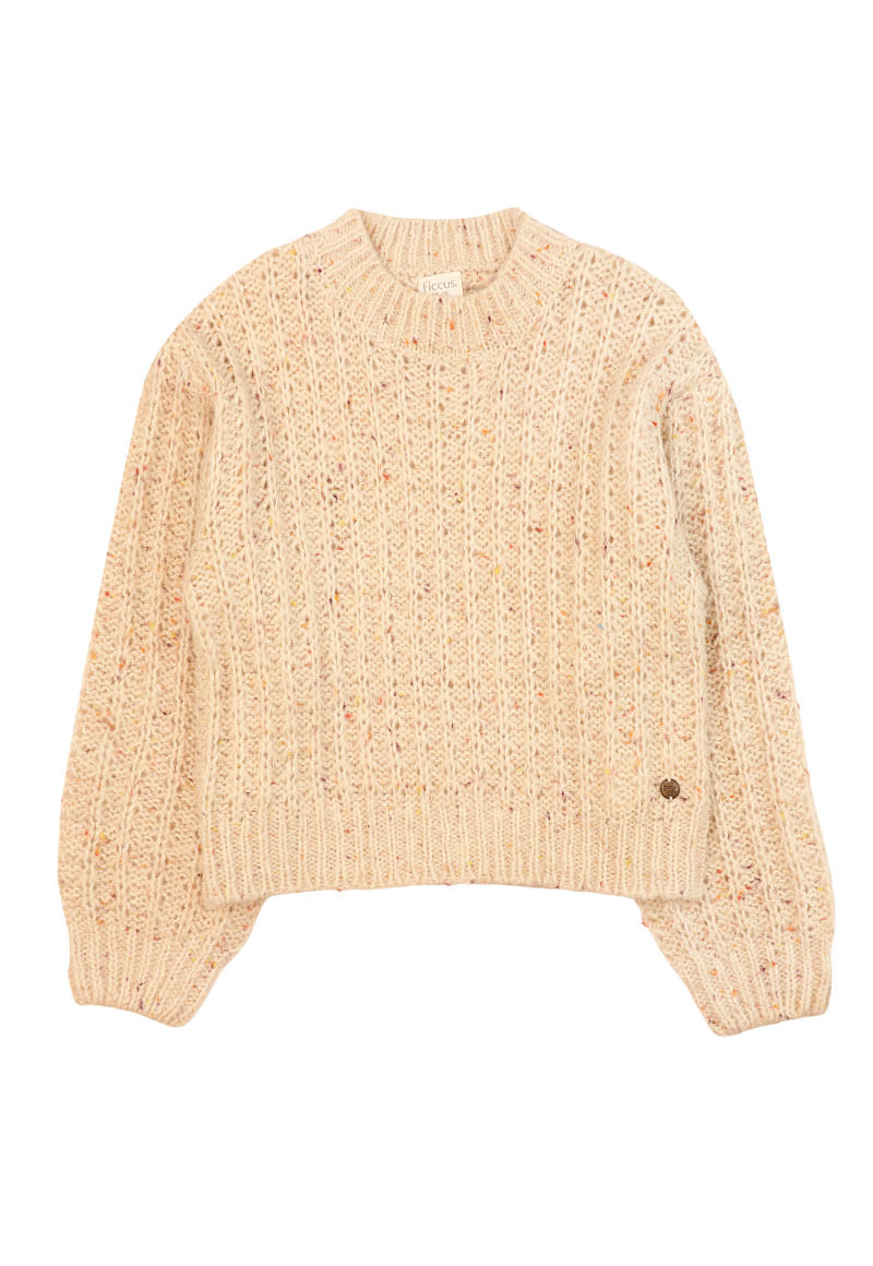Sweater Niña Beige