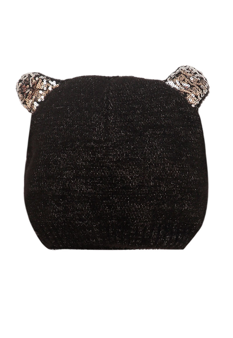 Gorro Niña Negro
