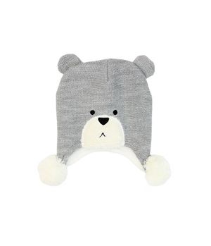 Gorro Niño Gris Melange