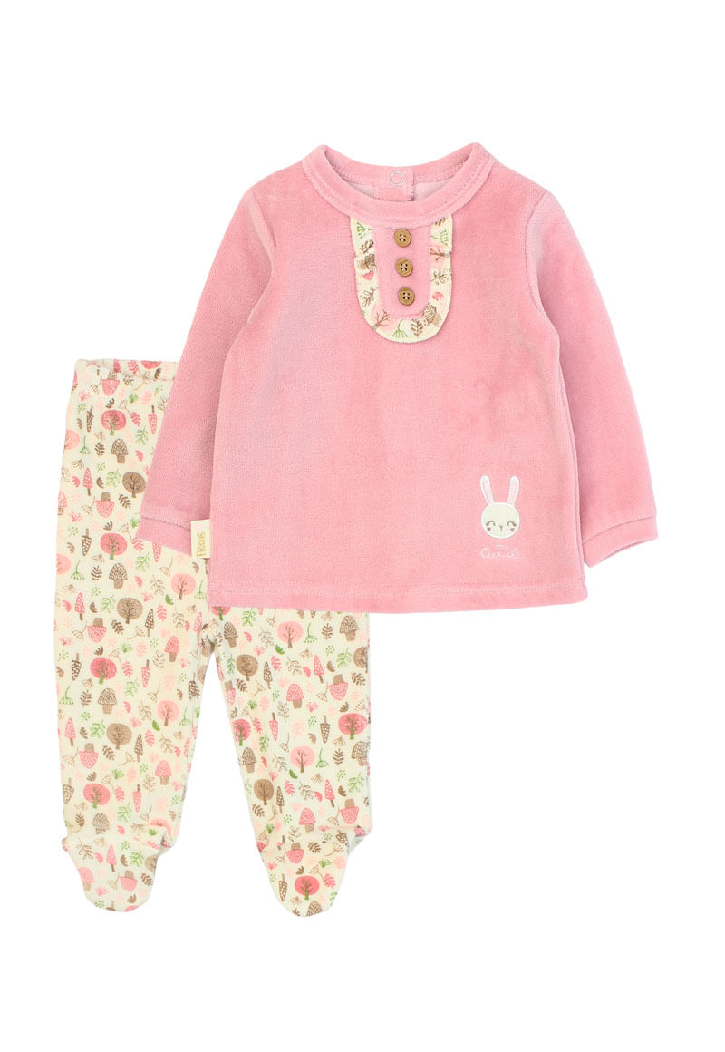 Conjunto Niña Rosa