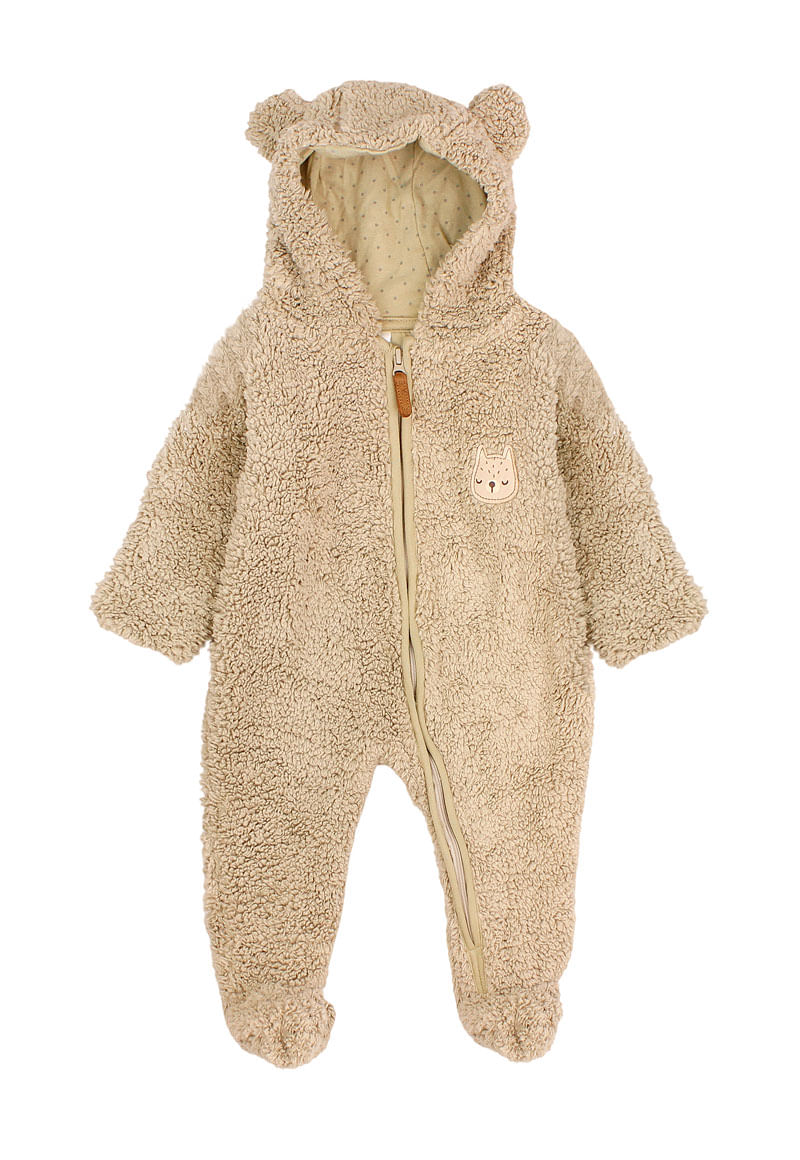 Enterito Niña Beige Oscuro