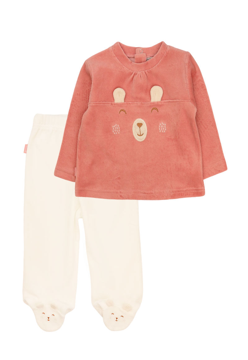 Pijama Niña Rosa