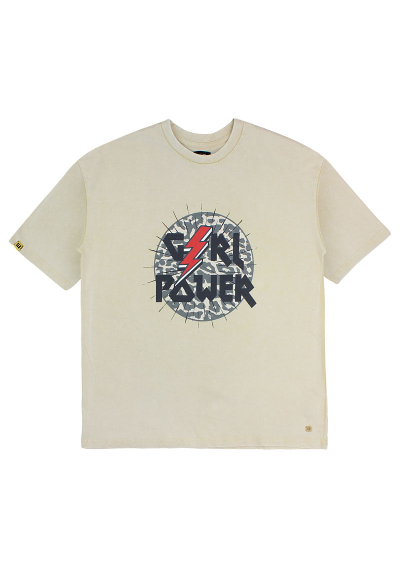 Polera Niña Beige