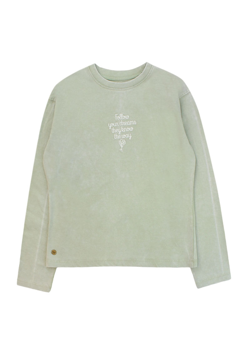 Polera Niña Verde