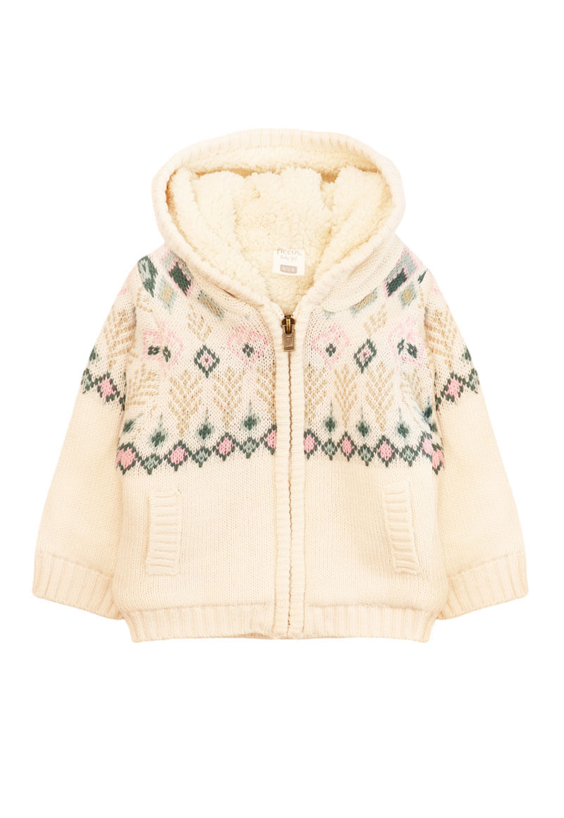 Chaqueta Niña Crudo