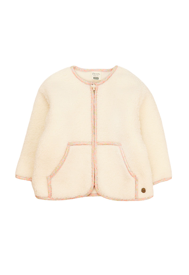 Chaqueta Niña Crudo