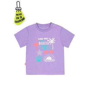 Polera Niña Lila