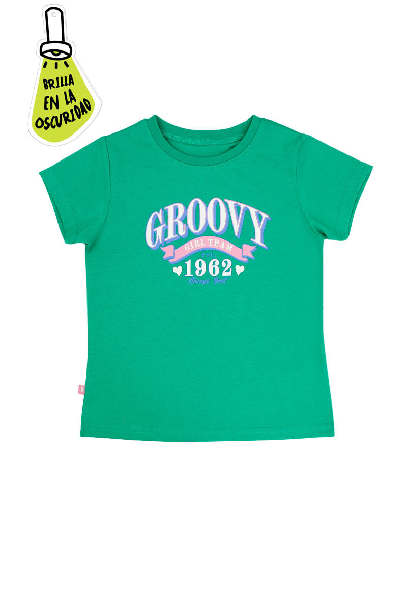 Polera Niña Verde