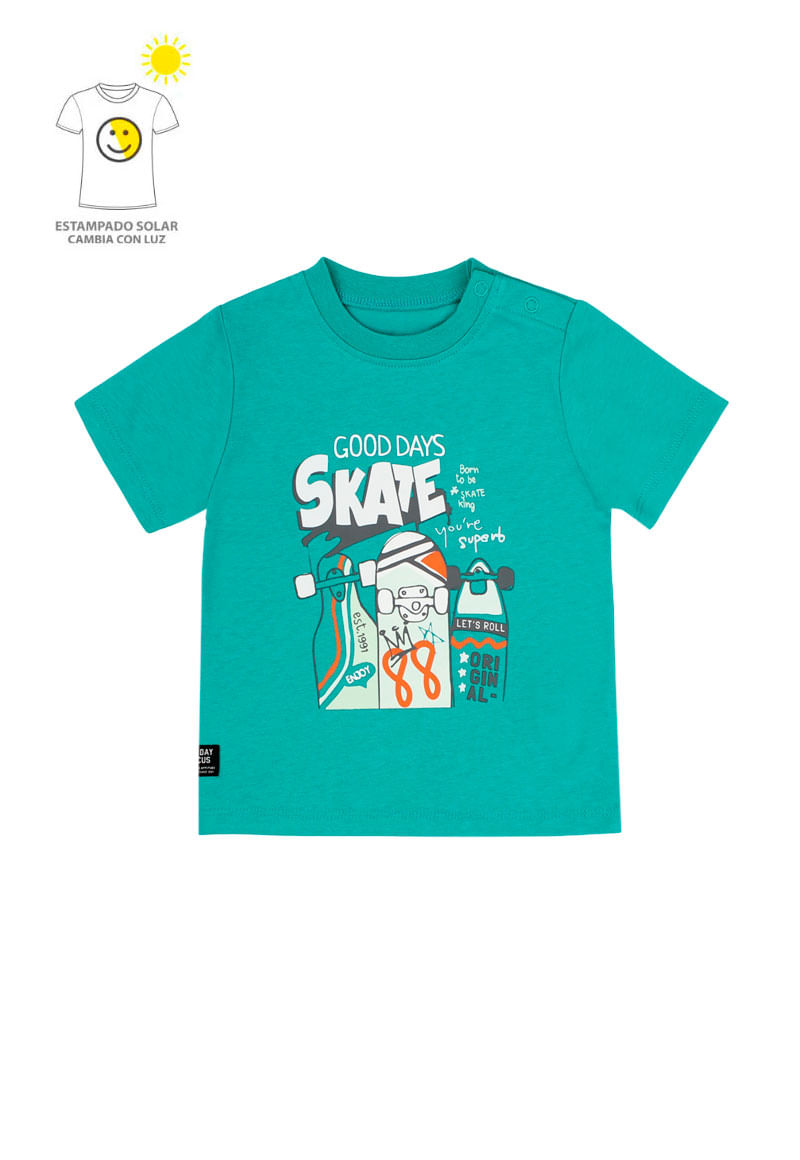 Polera Niño Verde