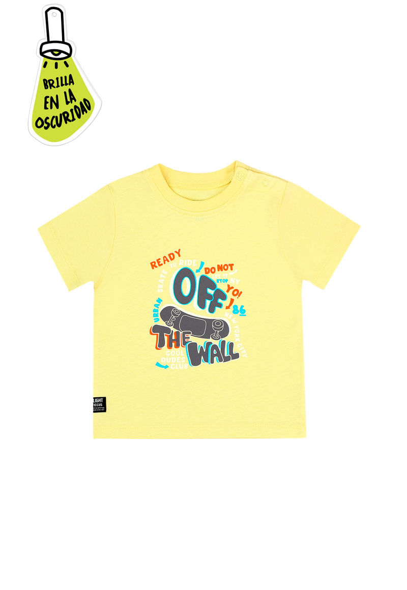 Polera Niño Amarillo