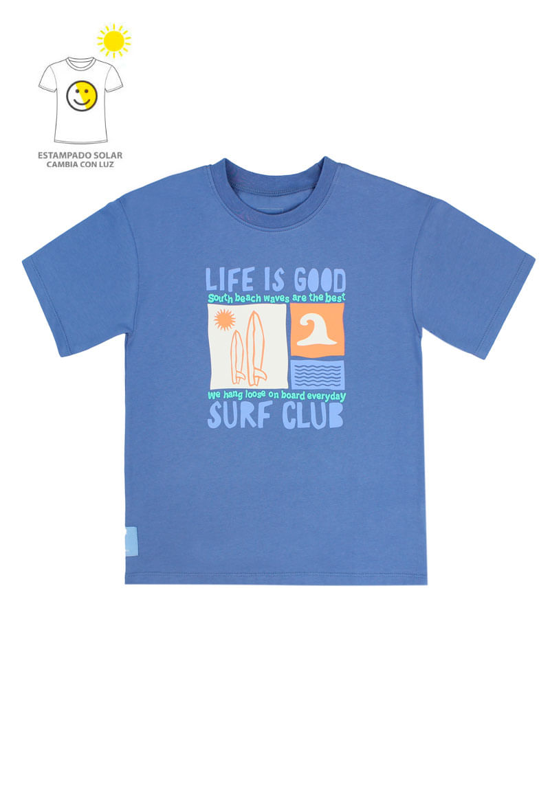 Polera Niño Denim