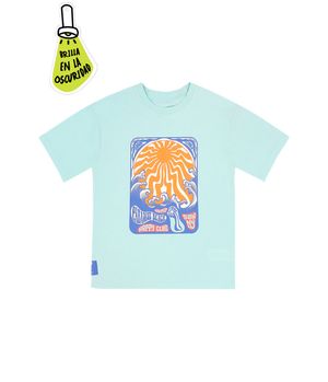 Polera Niño Esmeralda Claro