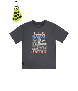 Polera Niño Grafito