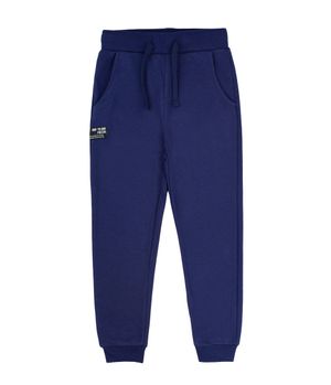 Pantalón buzo Niño Azul