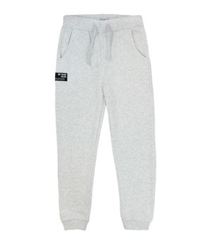 Pantalón buzo Niño Gris Melange