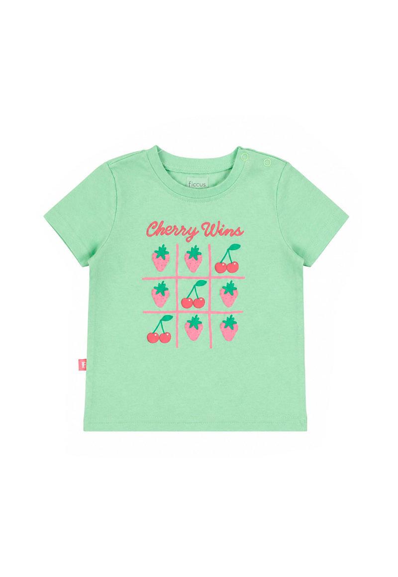 Polera Niña Verde Claro