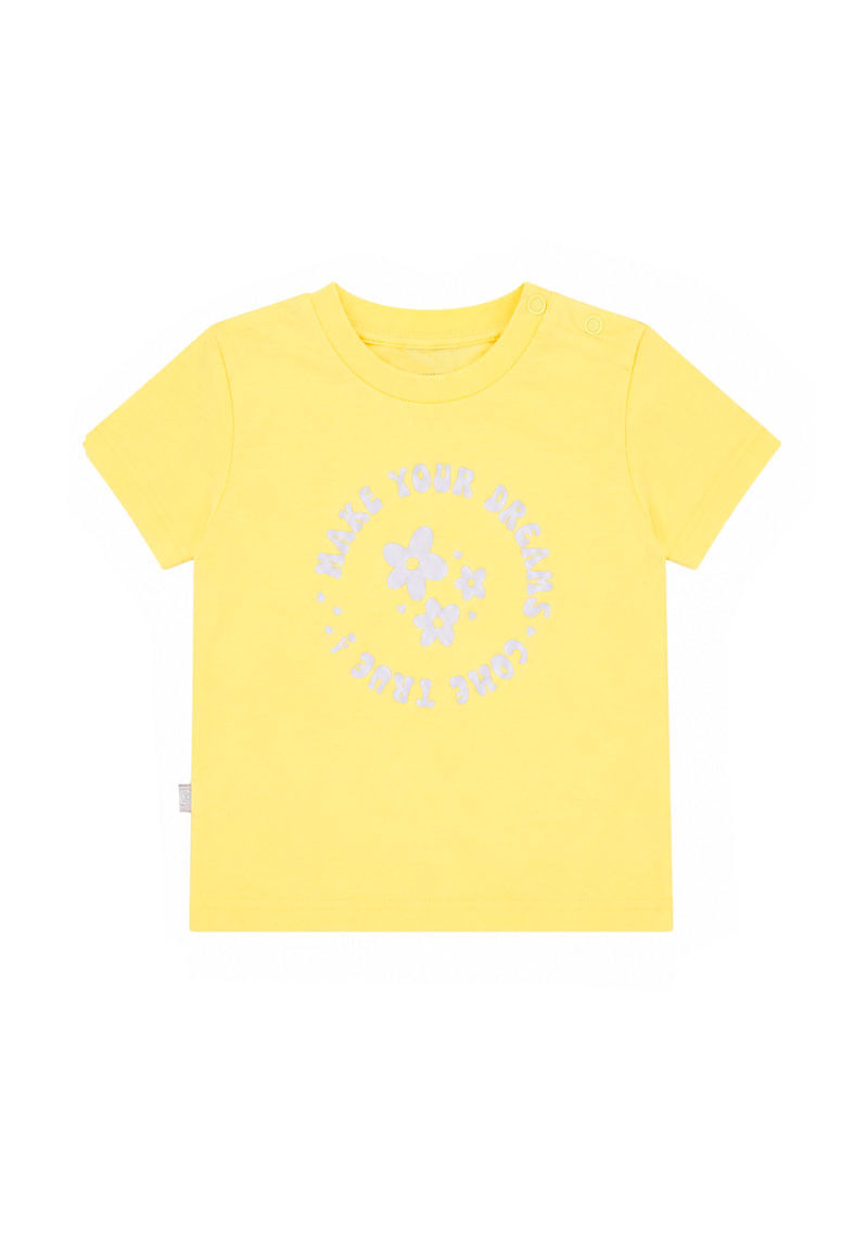 Polera Niña Amarillo