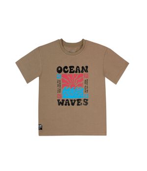 Polera Niño Café