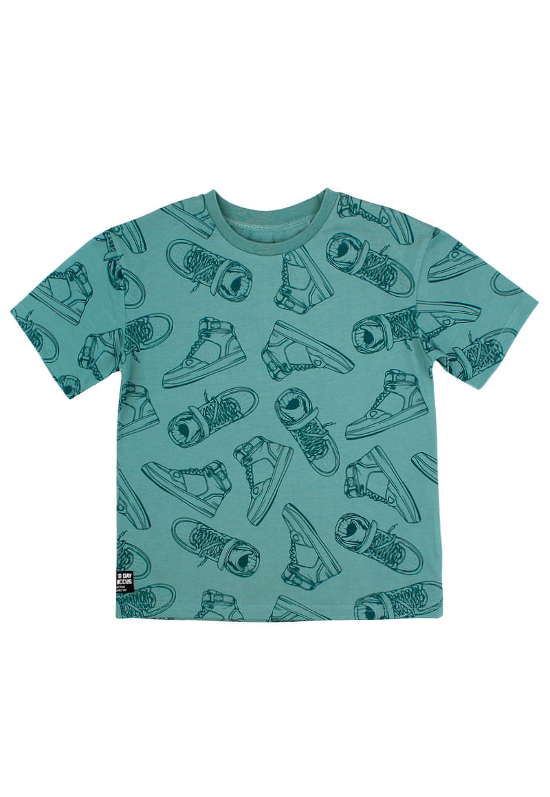 Polera Niño Verde Limón