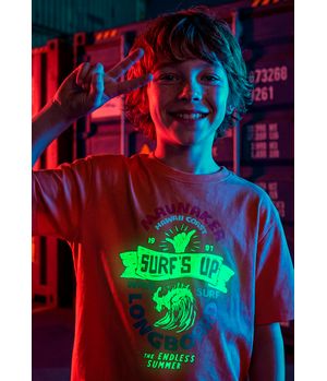Polera Niño Naranjo