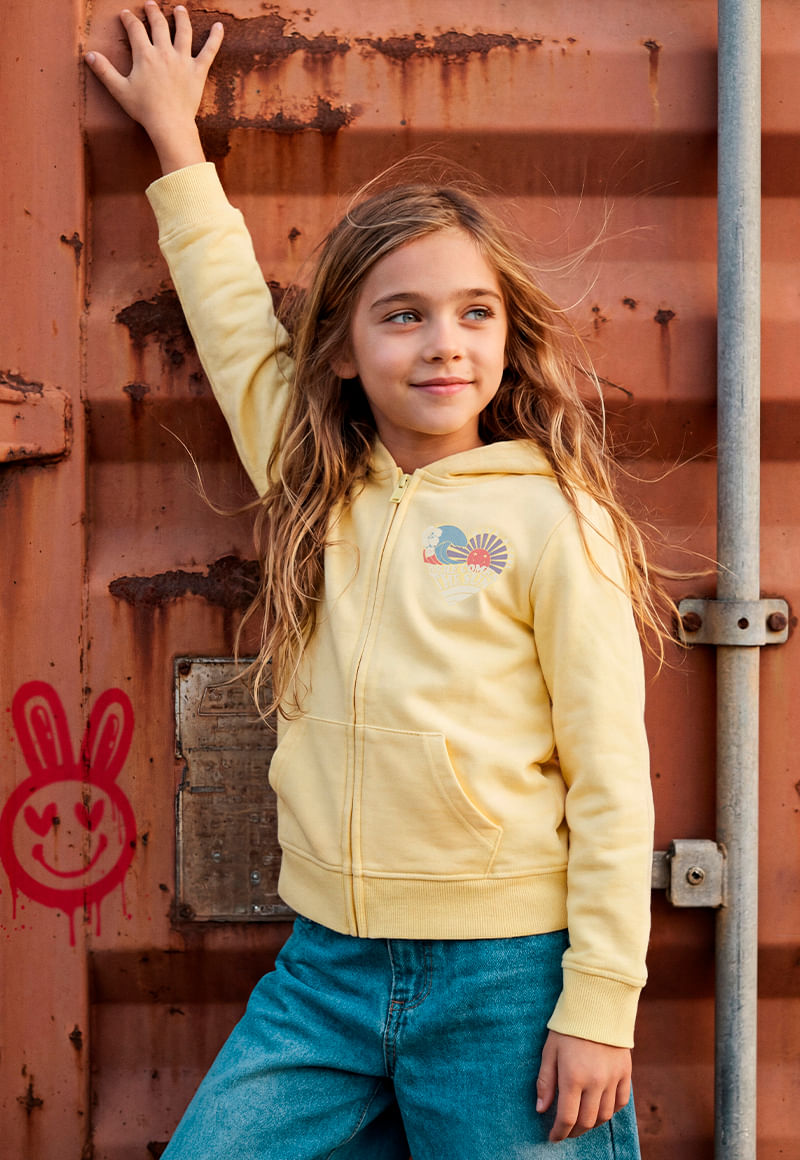 Polerón Niña Amarillo
