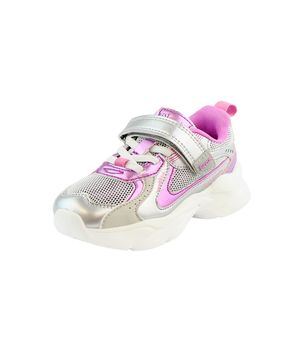 Zapatilla Sport Niña Plateado