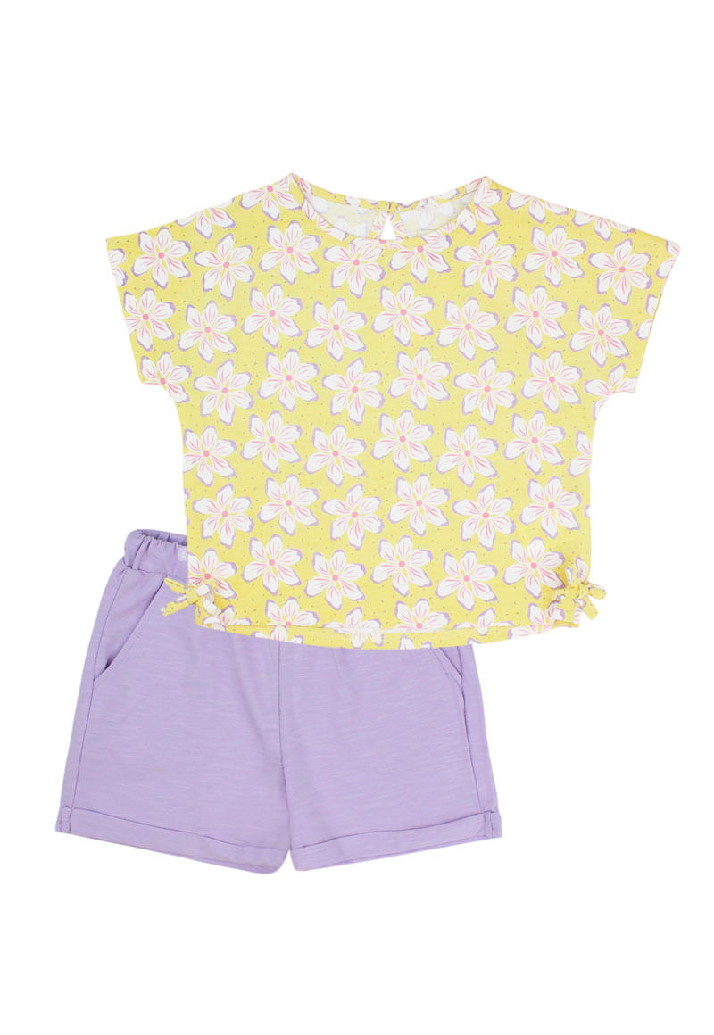 Conjunto Niña Amarillo