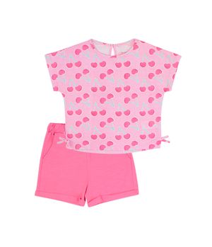Conjunto Niña Rosado