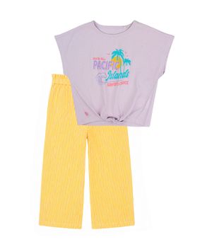 Conjunto Niña Lila