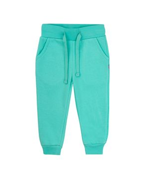 Pantalón buzo Niña Turquesa