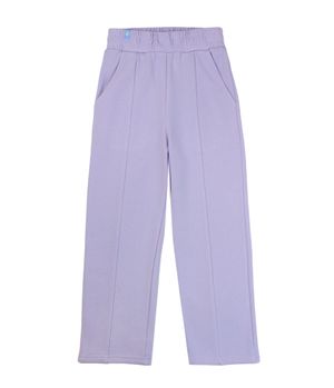 Pantalón buzo Niña Lila