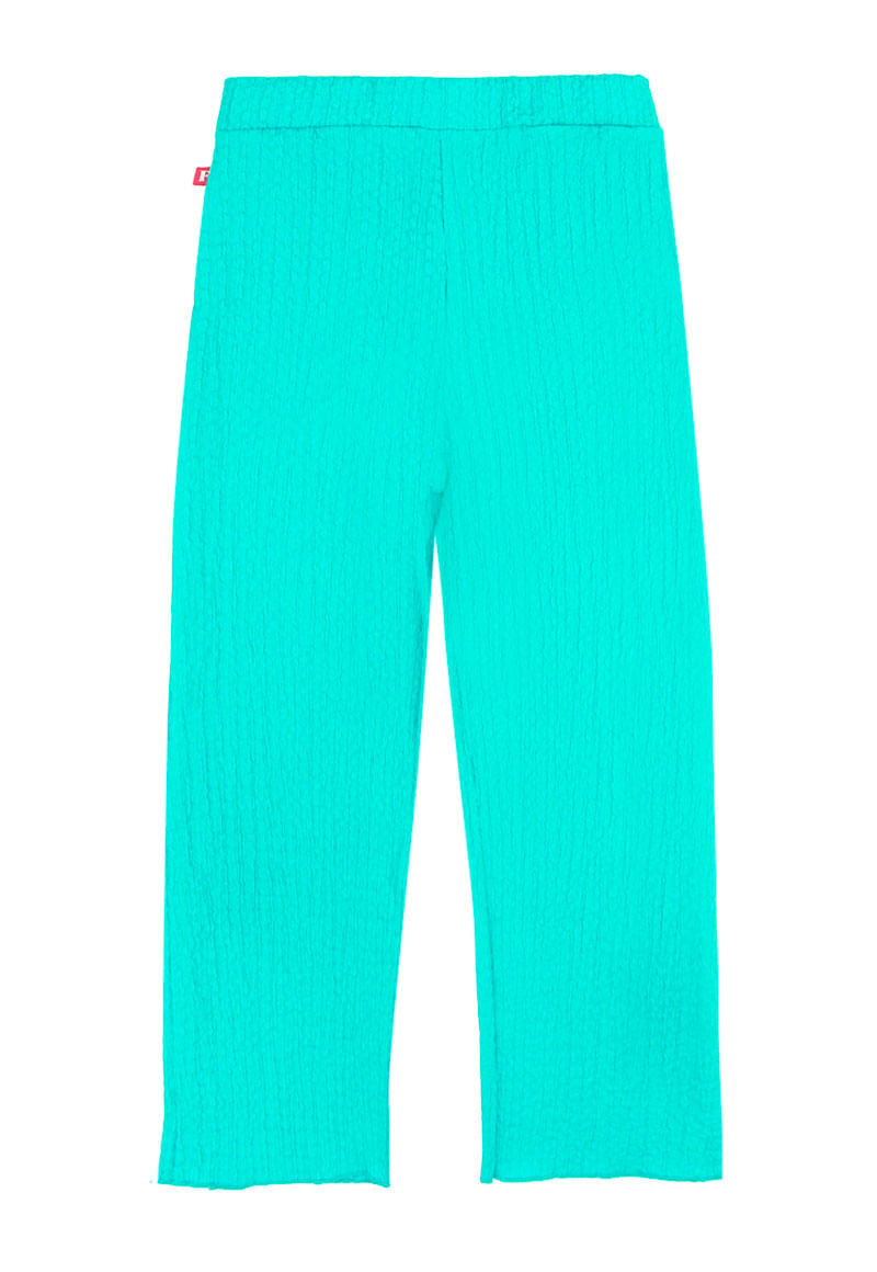 Pantalón Niña Turquesa