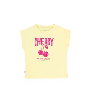 Polera Niña Amarillo Claro