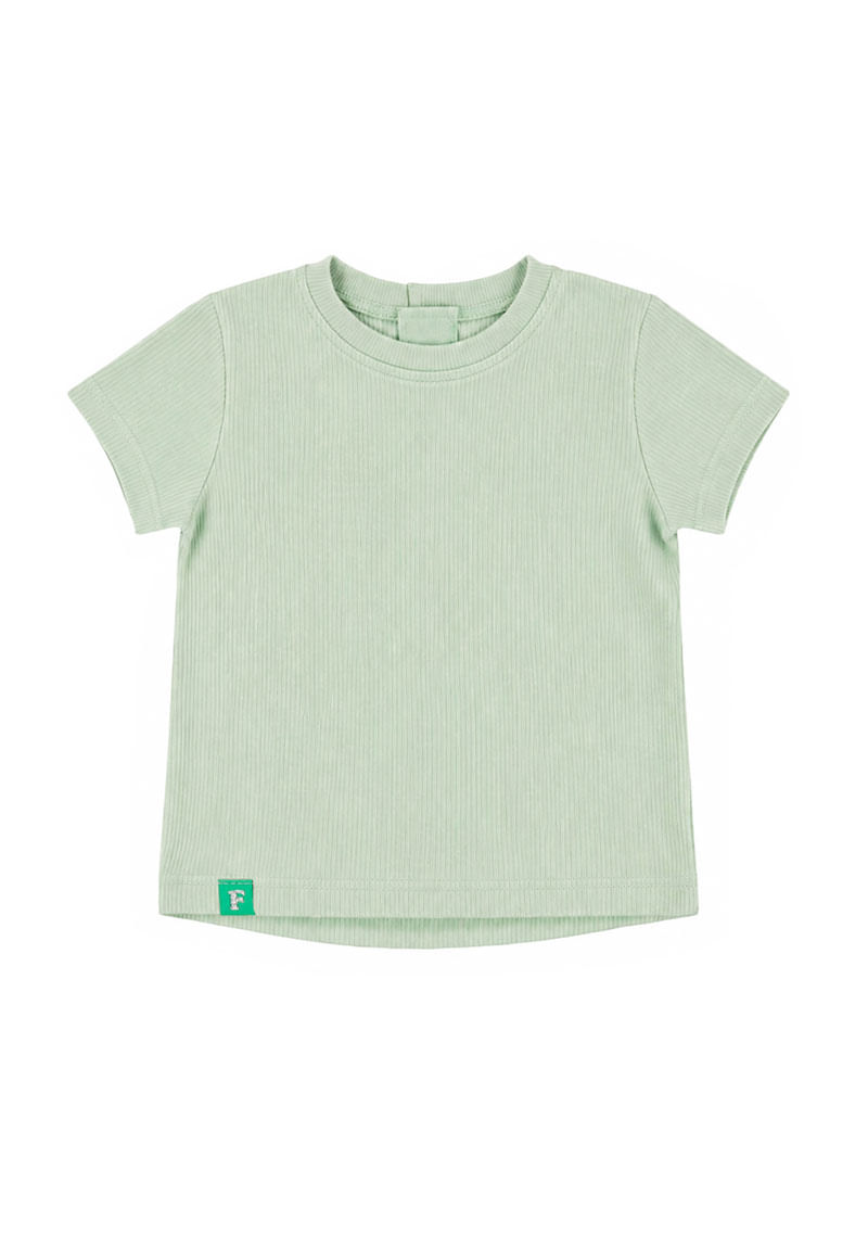 Polera Niña Verde Claro