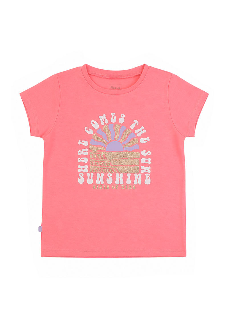 Polera Niña Coral