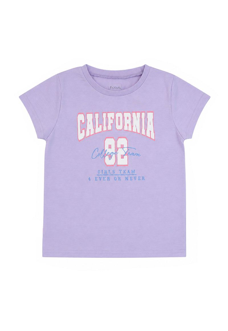 Polera Niña Lila