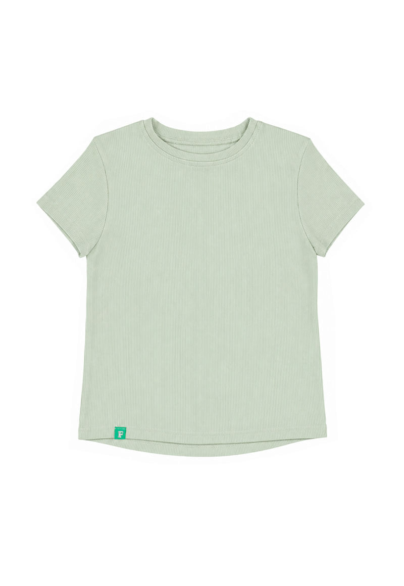 Polera Niña Verde Claro