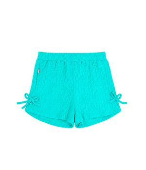 Short Niña Turquesa