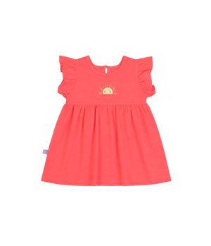 Vestido Niña Coral