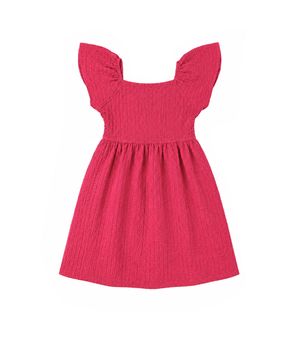 Vestido Niña Fucsia