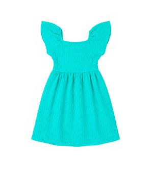 Vestido Niña Turquesa