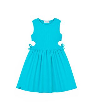 Vestido Niña Turquesa
