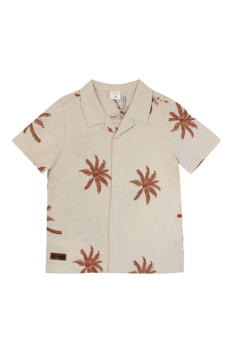 Camisa Niño Beige