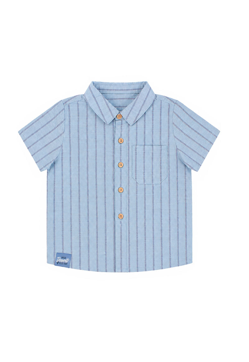 Camisa Niño Celeste