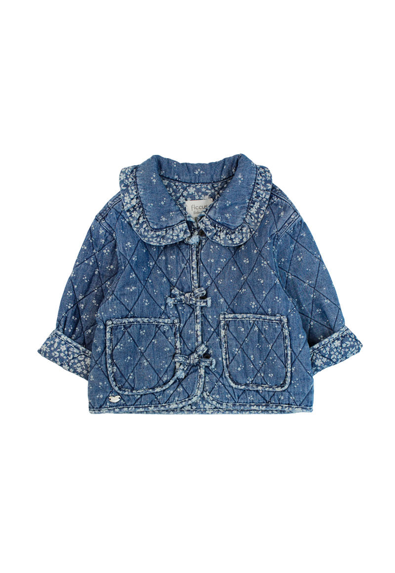 Chaqueta Niña Azul